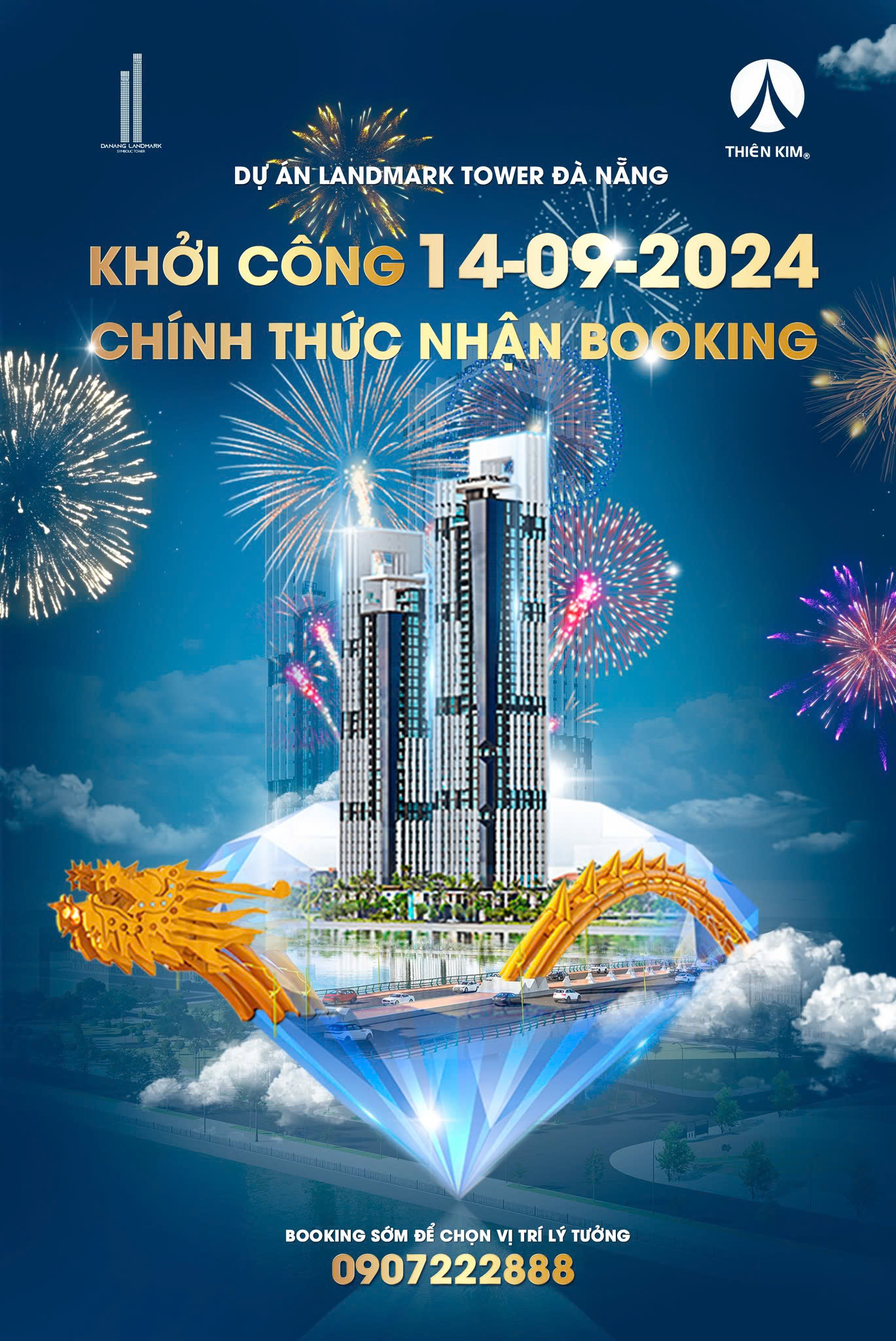 DANANG LANDMARK TOWER CHÍNH THỨC KHỞI CÔNG 14.09.2024 