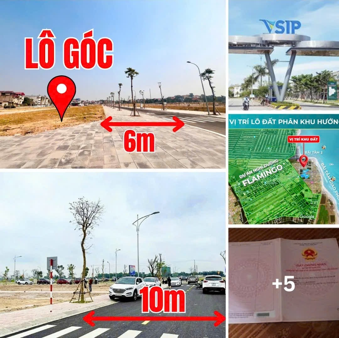 Đầu Tư Sinh Lời Đất Biển Quất Lâm, đón sóng KCN VSIP T6/2025, giá chỉ từ 900tr