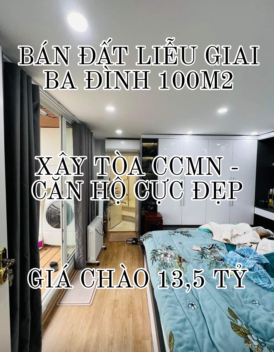 BÁN ĐẤT LIỄU GIAI BA ĐÌNH 100M2-MT 6M-GIÁ CHÀO 13,5 TỶ-THƯƠNG LƯỢNG