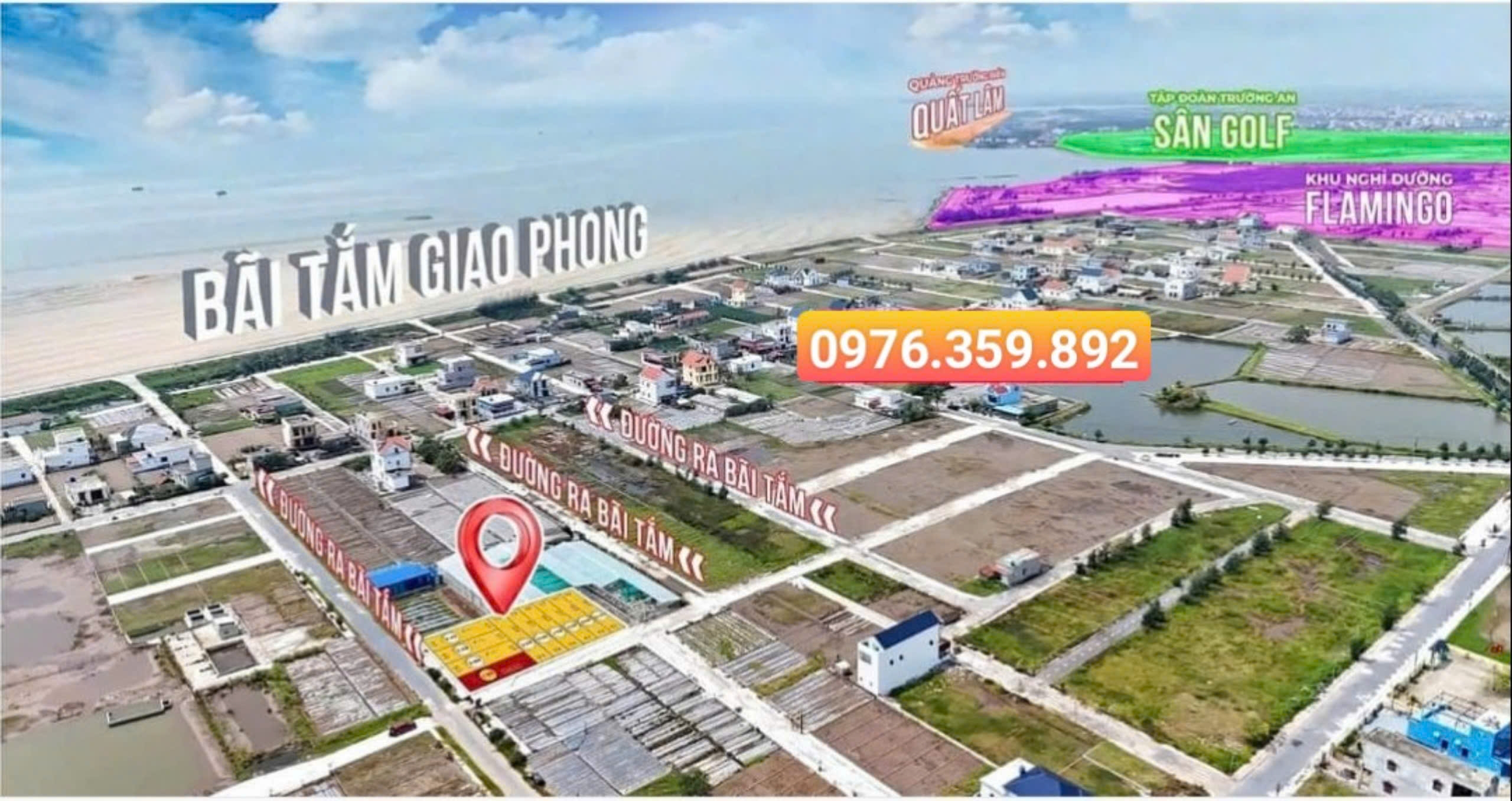 Thời điểm tốt nhất đầu tư Đất nền ven biển Quất Lâm và Giao Phong, Nam Định. Chỉ hơn 1 tỷ/lô